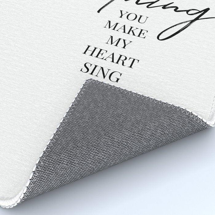 Wild thing, you make my heart sing Rug Gallery Image 4