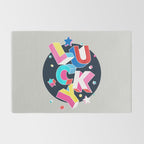 LUCKY Typography Rug Gallery Image 2