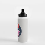 LUCKY Typography Water Bottle Gallery Image 2