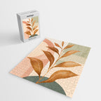 Tropical Leaf- Abstract Art 25 Jigsaw Puzzle Gallery Image 2
