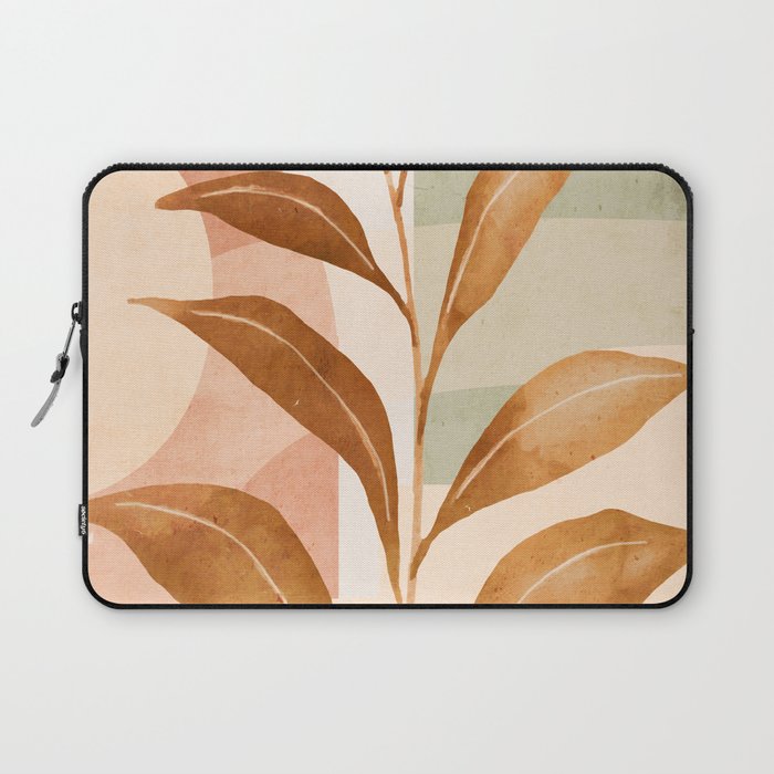 Tropical Leaf- Abstract Art 25 Laptop Sleeve Gallery Image 1