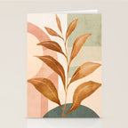 Tropical Leaf- Abstract Art 25 Stationery Card Gallery Image 2