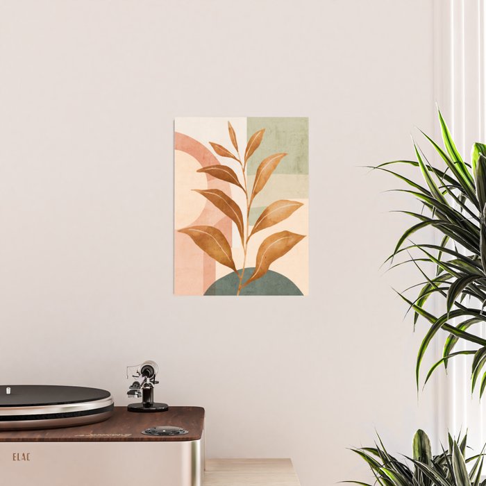 Tropical Leaf- Abstract Art 25 Poster Gallery Image 2