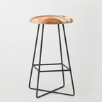 Tropical Leaf- Abstract Art 25 Stool Gallery Image 1