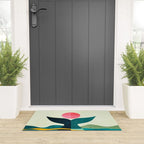 mid century whale sun sea Welcome Mat Gallery Image 3