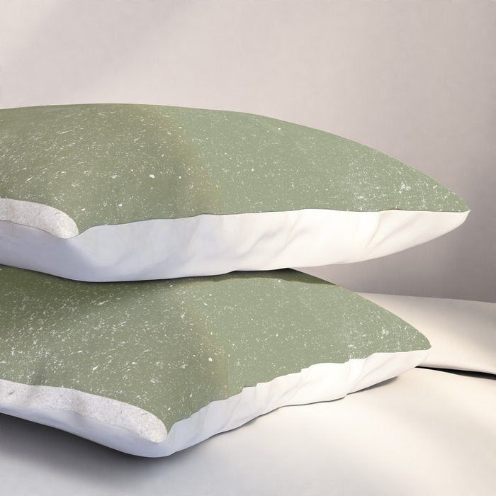 Green Object Paper Pillow Sham Gallery Image 3