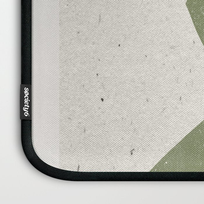 Green Object Paper Laptop Sleeve Gallery Image 3