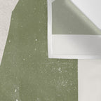 Green Object Paper Wall Tapestry Gallery Image 3