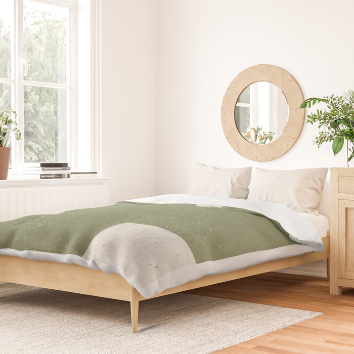 Green Object Paper Duvet Cover Gallery Image 2