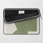 Green Object Paper Laptop Sleeve Gallery Image 2