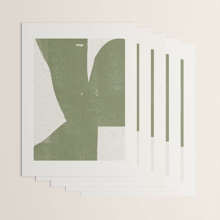 Green Object Paper Wrapping Paper Gallery Image 3