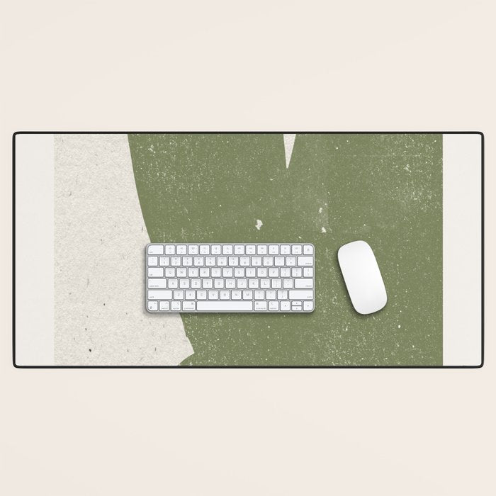 Green Object Paper Desk Mat Gallery Image 1