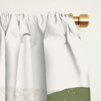 Green Object Paper Window Curtain Gallery Image 2