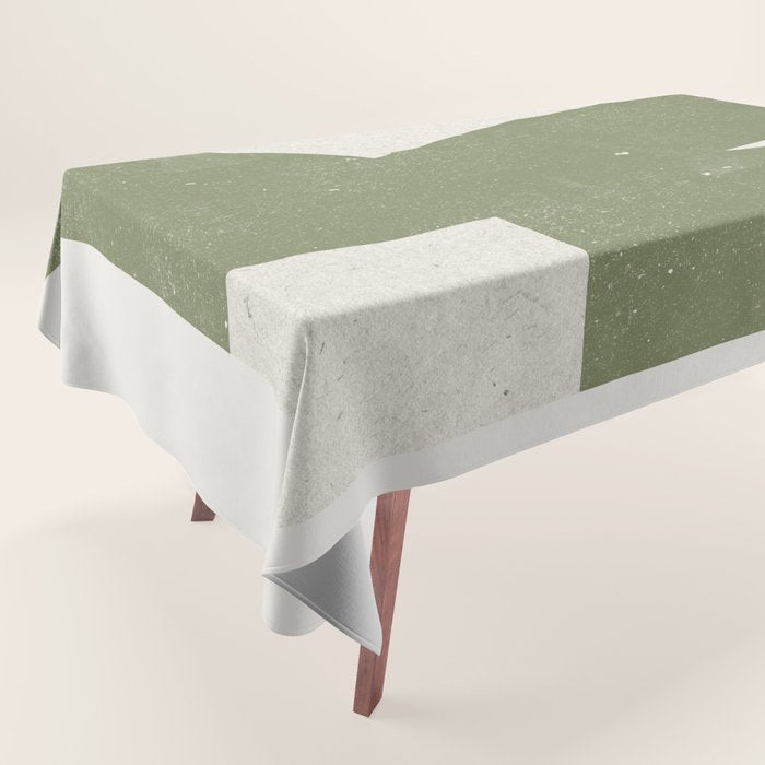 Green Object Paper Tablecloth Gallery Image 1