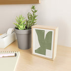 Green Object Paper Mini Art Print Gallery Image 2
