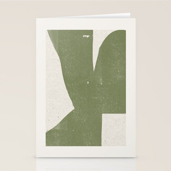 Green Object Paper Stationery Card Gallery Image 1