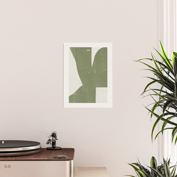 Green Object Paper Poster Gallery Image 2