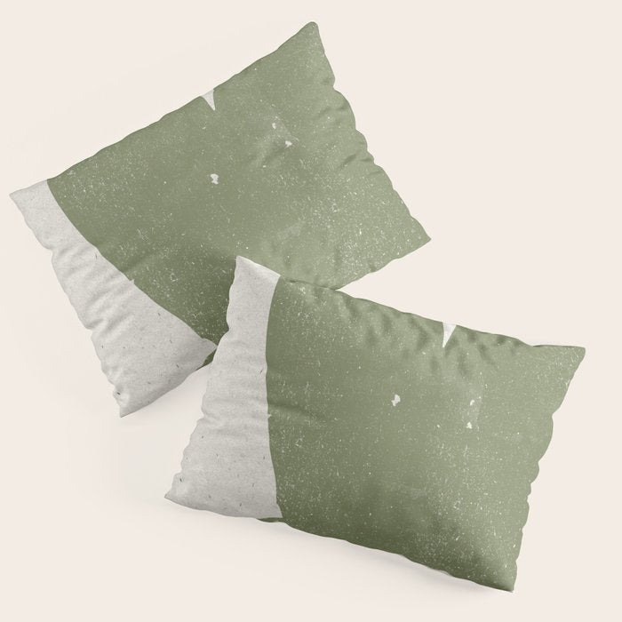 Green Object Paper Pillow Sham Gallery Image 3
