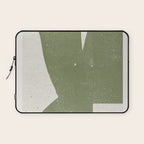 Green Object Paper Laptop Sleeve Gallery Image 1