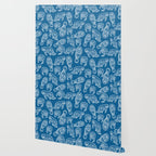 Manatees - Classic Blue Wallpaper Gallery Image 2