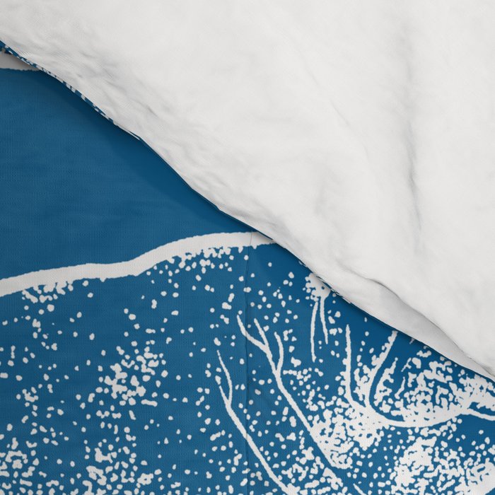 Manatees - Classic Blue Comforter Gallery Image 4