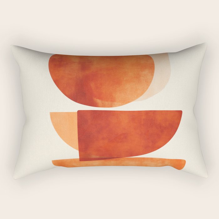 Desert Shapes III Rectangular Pillow Gallery Image 1