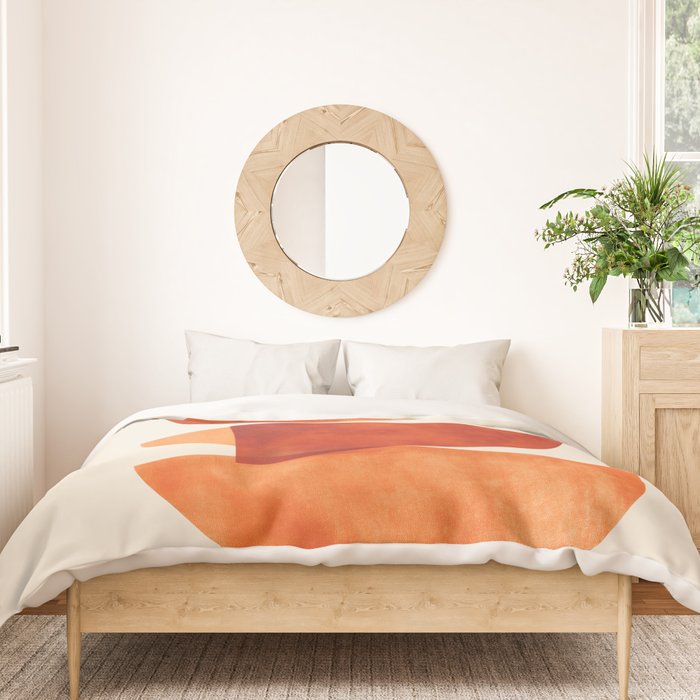 Desert Shapes III Duvet Cover Gallery Image 3