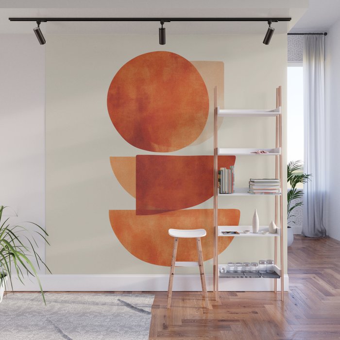 Desert Shapes III Wall Mural Gallery Image 1
