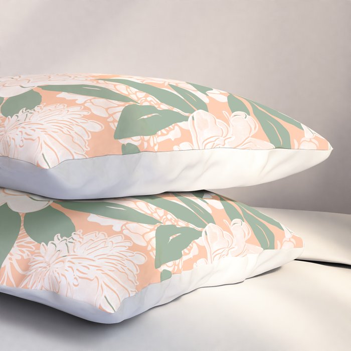 Modern floral blooms PGM7 Pillow Sham Gallery Image 3