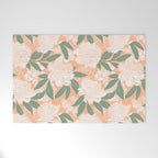 Modern floral blooms PGM7 Welcome Mat Gallery Image 1