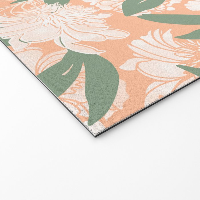 Modern floral blooms PGM7 Welcome Mat Gallery Image 2