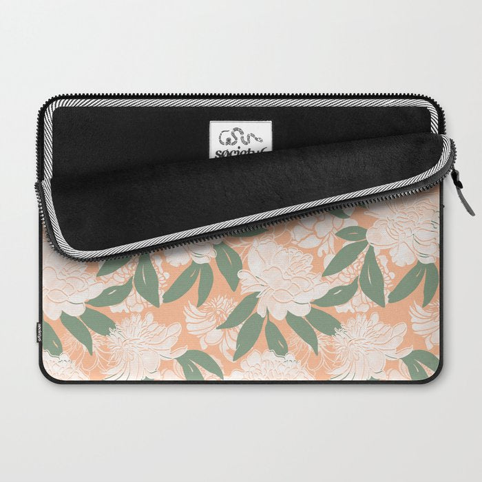 Modern floral blooms PGM7 Laptop Sleeve Gallery Image 2