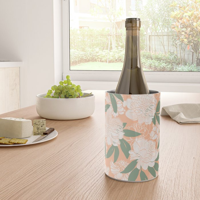 Modern floral blooms PGM7 Wine Chiller Gallery Image 4