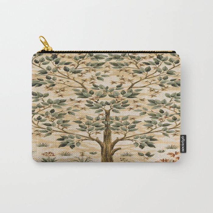 William Morris Tree Of Life, Morris Tree  Carry All Pouch Gallery Image 1