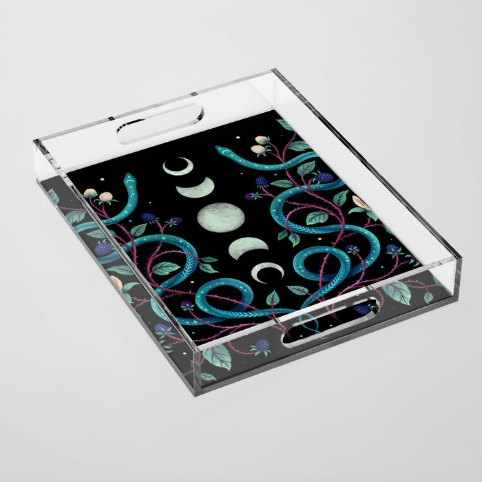 Serpent Moon Acrylic Tray Gallery Image 1