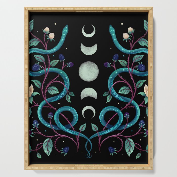 Serpent Moon Serving Tray Gallery Image 1