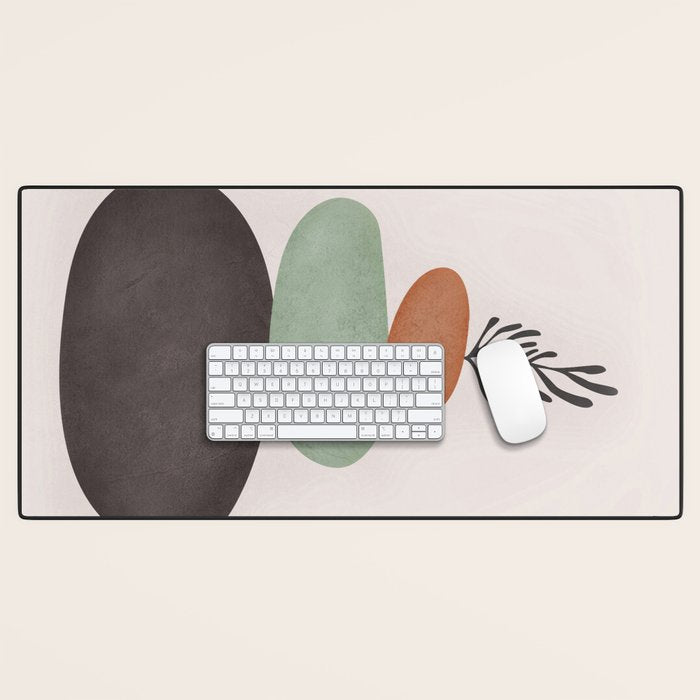 Abstract Shapes Desk Mat Gallery Image 1