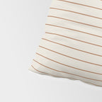 Minimal Arch XVI Earthy Natural Modern Geometric Lines Pillow Sham Gallery Image 4