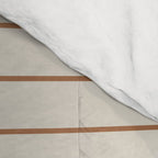 Minimal Arch XVI Earthy Natural Modern Geometric Lines Comforter Gallery Image 4