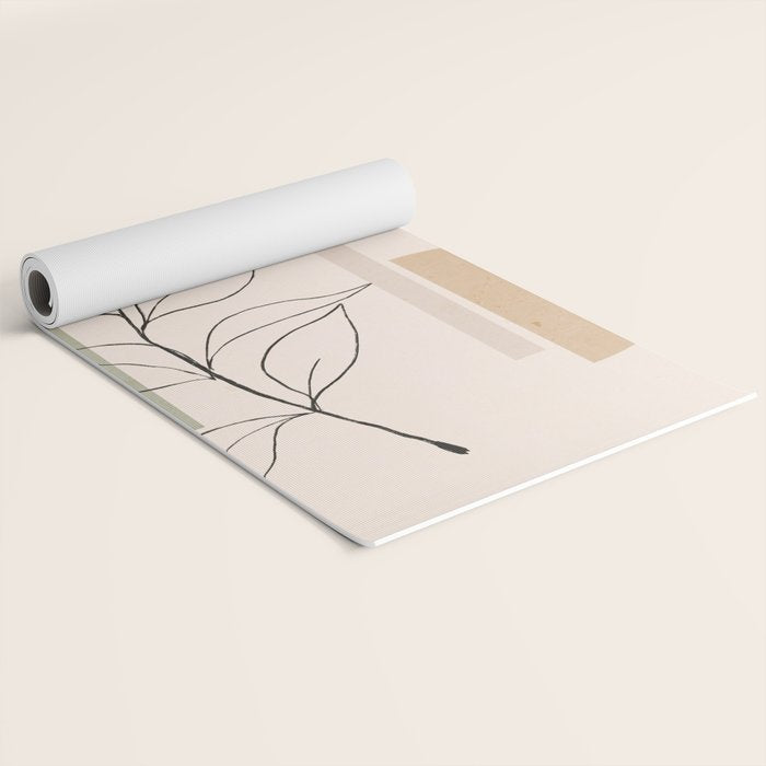 Abstract Minimal -Plant 11 Yoga Mat Gallery Image 2