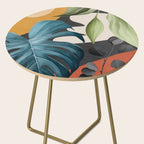 Abstract Tropical Art 19 Side Table Gallery Image 2