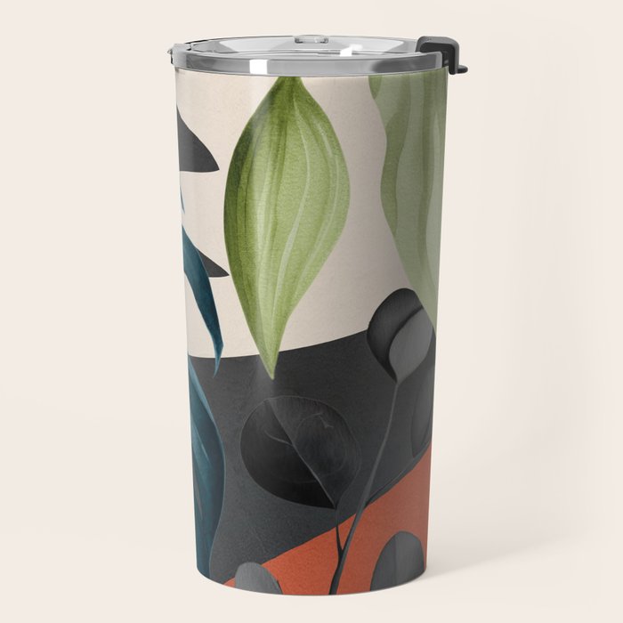 Abstract Tropical Art 19 Travel Mug Gallery Image 2