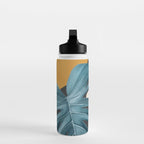 Abstract Tropical Art 19 Water Bottle Gallery Image 3