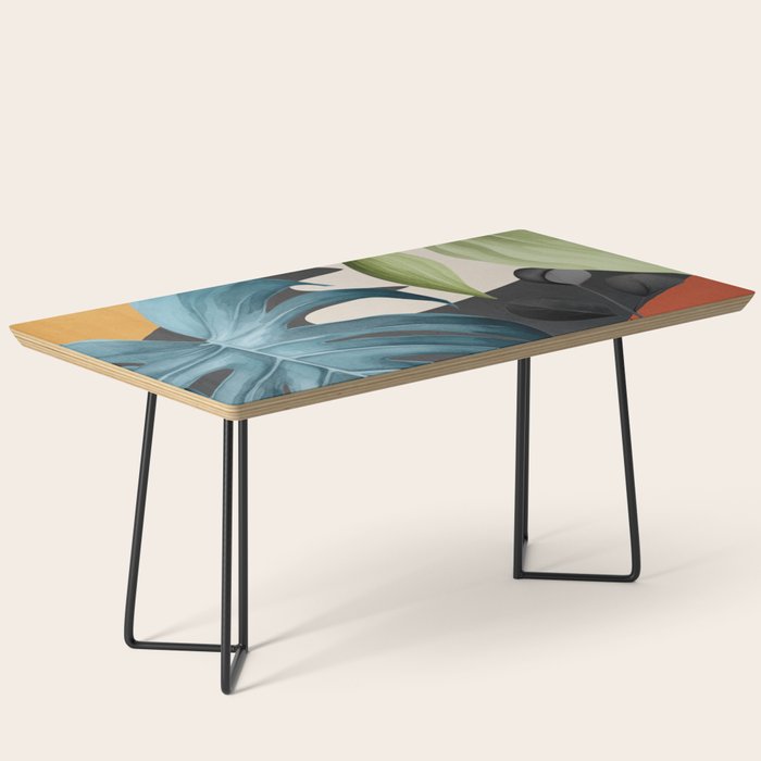 Abstract Tropical Art 19 Coffee Table Gallery Image 1