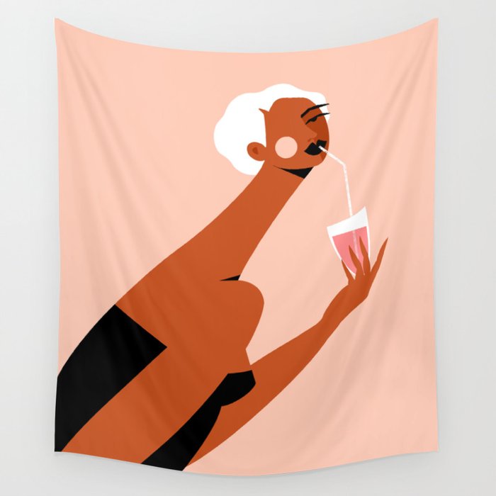Sip, Sip Wall Tapestry Gallery Image 1