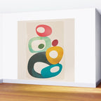 Mid-Century Modern Abstract Art 05 Wall Mural Gallery Image 2