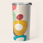 Mid-Century Modern Abstract Art 05 Travel Mug Gallery Image 2
