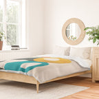Mid-Century Modern Abstract Art 05 Duvet Cover Gallery Image 2