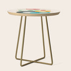 Mid-Century Modern Abstract Art 05 Side Table Gallery Image 1