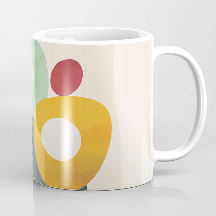 Mid-Century Modern Abstract Art 05 Coffee Mug Gallery Image 1